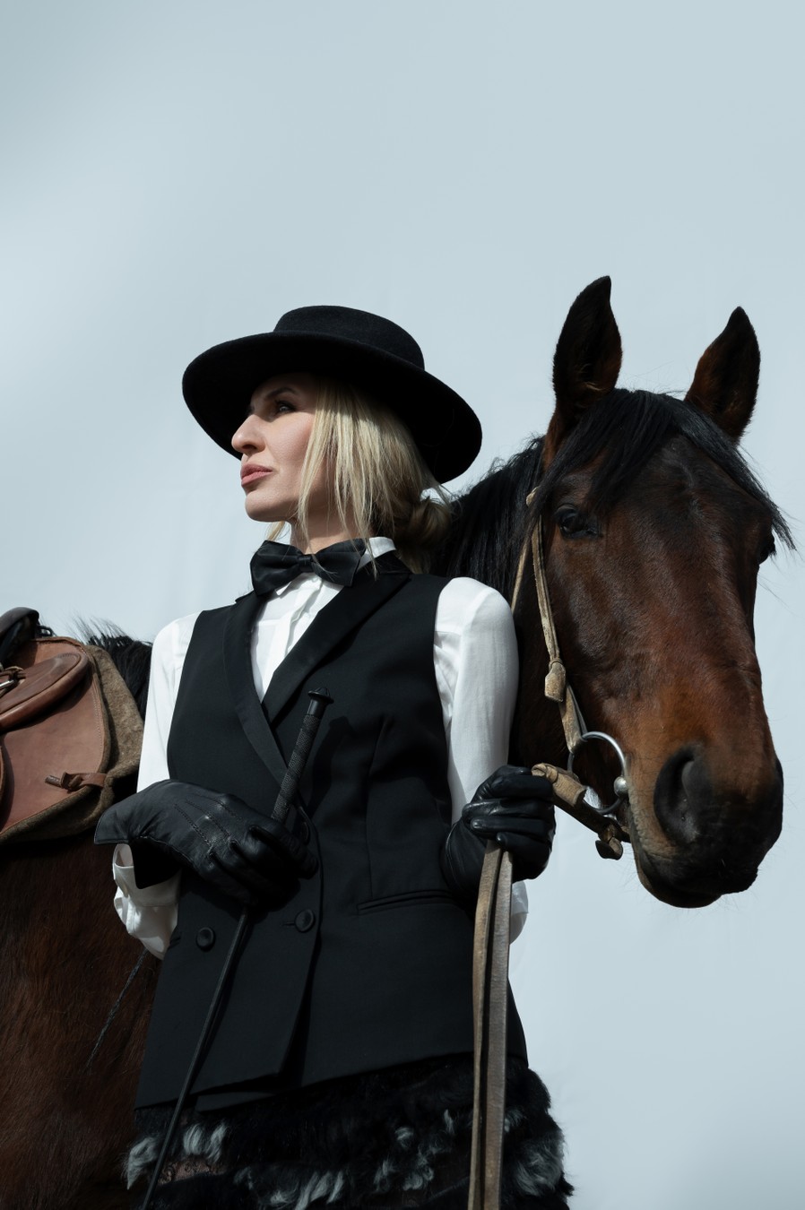 Фотопроект с лошадьми в стиле VOGUE — в Кисловодске — фото 11