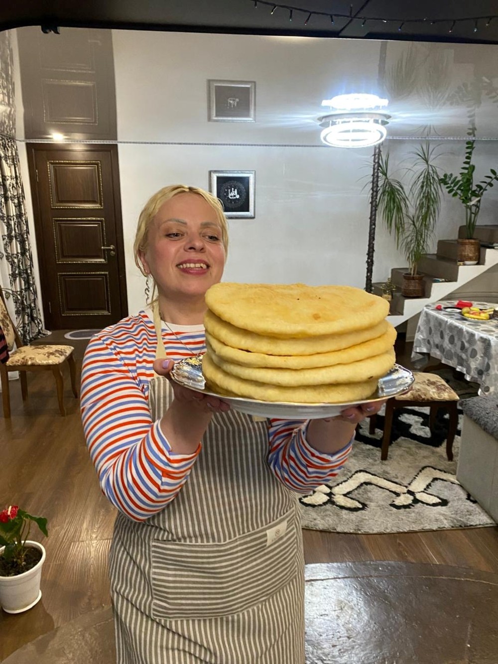 Мастер-класс по приготовлению карачаевских хычинов — фото 7
