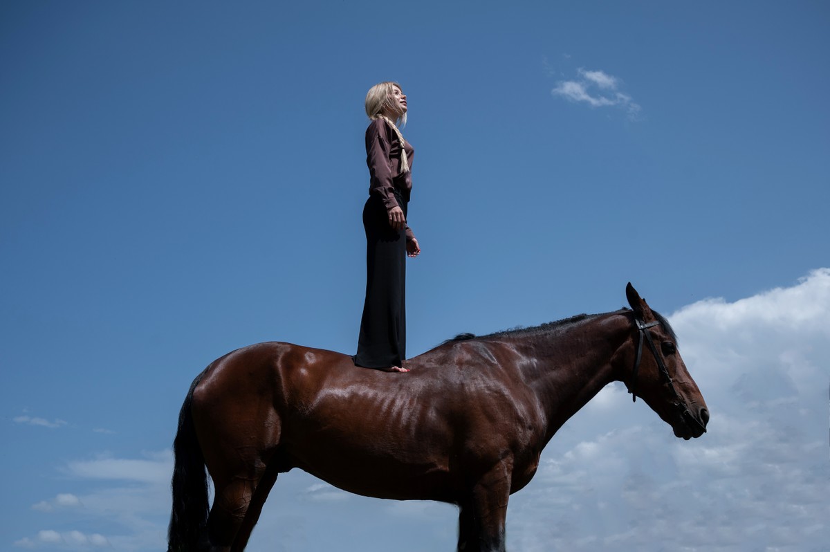 Фотопроект с лошадьми в стиле VOGUE — в Кисловодске — фото 7